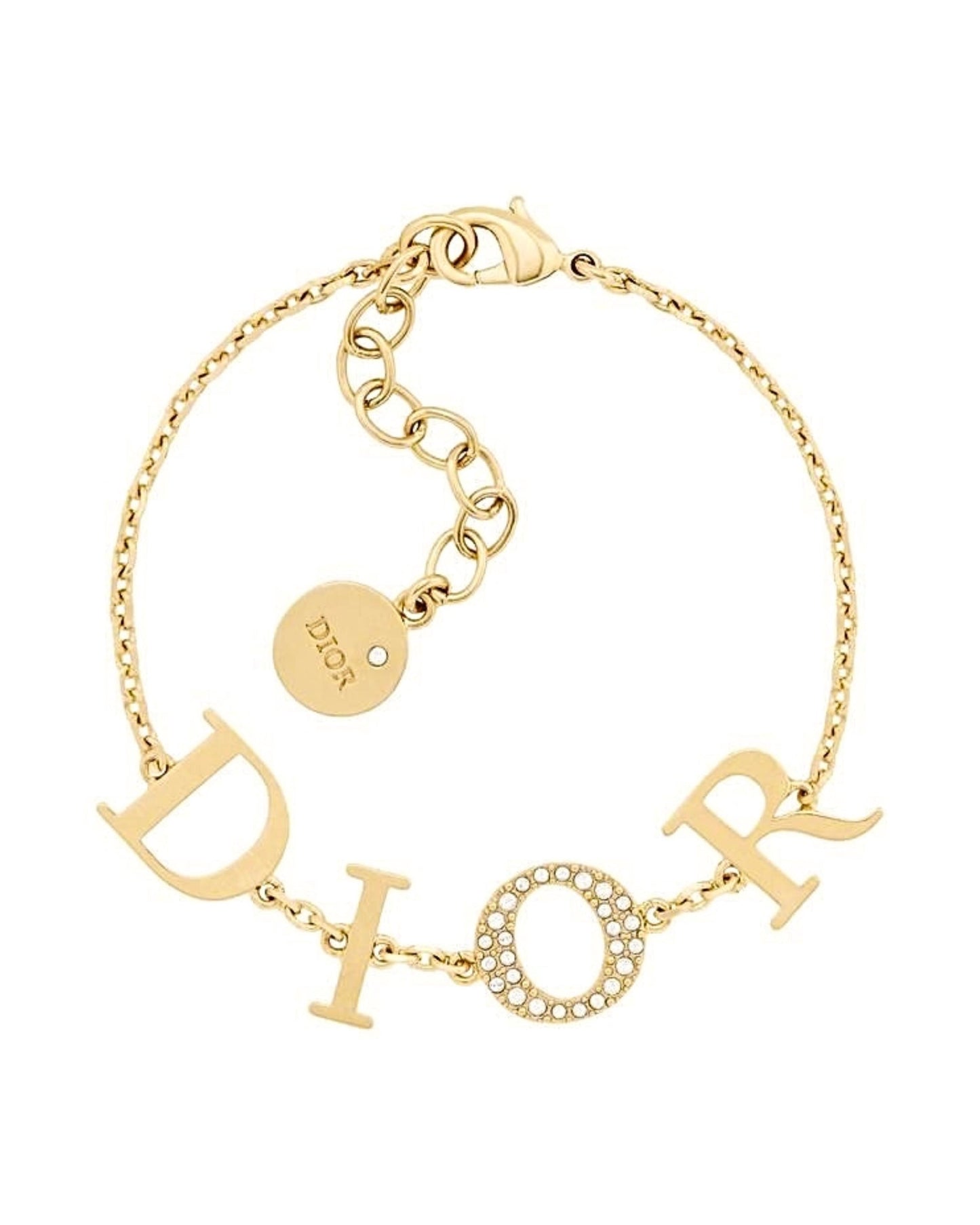 Gold CD Bracelet