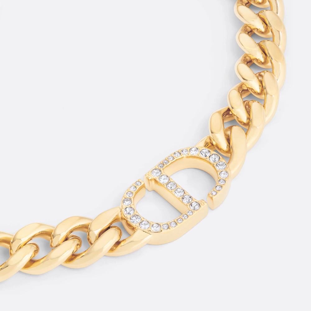 Diana Necklace - Gold Diamond (Logo)